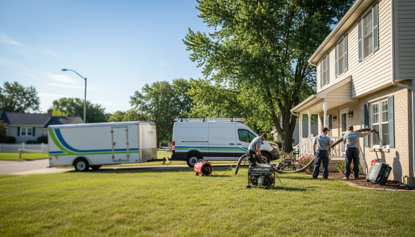 Flooded Basement Restoration And Cleanup With Repair in Fairfield, MT near me